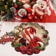 thumbnail image 1 of Ireezec Christmas Diatomite Placemat t Reusable Heat Resistant Washable Table Mats Holiday Dining Party Decoration Insulated Tabletop Protector for Festive Gatherings, 1 of 6