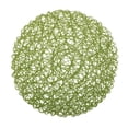 thumbnail image 2 of Vintage Handmade Round Natural Straw Woven Placemat Round Shape Place Mats -, 2 of 8