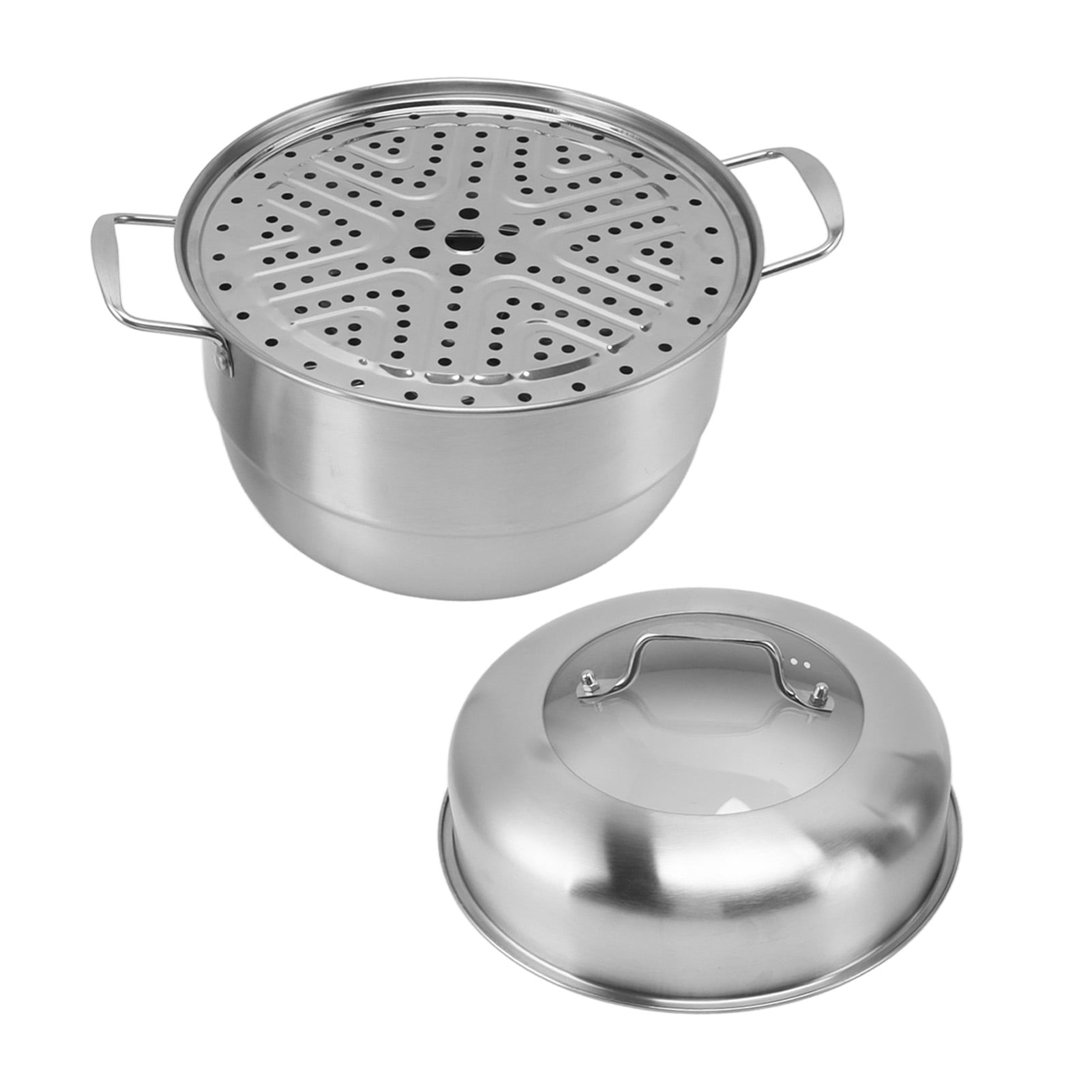 Stainless Steam Cooker, Multi Layer Steam Pot Saucepot Cooking Pot With Lid For Vegetables Food