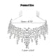 thumbnail image 4 of 1 Uds. De coronas de Tiara de cristal en tono plateado, corona de princesa elegante con peines, tiaras, disfraces de cumpleaños, accesorios para el cabello para mujeres y niñas, 4 of 7