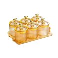 thumbnail image 5 of Tongina Divided Dried Fruit Plates Snack Plates Decorative Elegant Storage Container Nuts Tray Spice Storage Holders for Kitchen Home With Tray, 5 of 8