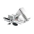 thumbnail image 3 of Weigh Safe Adjustable Trailer Hitch Ball Mount - 6" Adjustable Drop Hitch for 2.5" Receiver - Premium Heavy Duty Aluminum Trailer Tow Hitch w/ Chrome Plated Tow Balls (2" & 2 5/16") - 18,500 lbs, 3 of 8