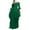 Green, variant on OSOLU Dresses Solid Color Women High Low Dress Puff Sleeve Off Shoulder Ruffle For Women Dress Lovely Sundress Wedding Guest Dress