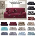 thumbnail image 1 of SUTENGDA Housse de Canapé Extensible en Spandex pour Causeuse Fleur Rouge Moyen, 1 of 6