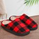 thumbnail image 1 of Pantuflas de felpa para hombre y mujer de House, pantuflas de tablero de ajedrez (44-45 (tamaño de ajuste 42-43 pies)) Wdftyju  Tenis De Mujer Tenis De Hombre, 1 of 5