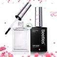 thumbnail image 1 of Set de esmalte de uñas Beetles Top Coat y base Coat 15 ml x2, 1 of 6