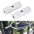 thumbnail image 4 of Kripyery 1 Pair Anti slip Strong Load bearing High Hardness Bike Rear Pedals Aluminum Foot Rest Pegs Bike Accessories, 4 of 8