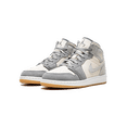 thumbnail image 2 of JORDAN GRADE SCHOOL Air Jordan 1 Mid SE GS "Coconut Milk / Particle Grey" DN4346 100 DN4346 100 from Stadium Goods, 2 of 9