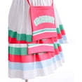 thumbnail image 5 of Baby Girl Cheerleader Costume Dress with Bag and Bowknot Hair Band Halloween Birthday Outfits, Size 12M-6T, 5 of 6