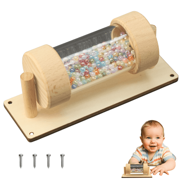 Wooden Busy Board Diy Accessory - Montessori Early Educational Toy- Sensory Wall Materials for Kids-Activity Fidget Board Parts for Fine Mortor Skills