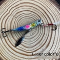 thumbnail image 4 of Cebo falso de Luya con placa de hierro para caballa de tiro largo, lentejuelas de Luya, lentejuelas giratorias modificadas, anzuelo doble, cebo para pesca en el mar en agua dulce, 4 of 5