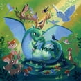 thumbnail image 5 of Ravensburger Rompecabezas: Criaturas fantaticas 3 Pack 49 piezas verde Estándar, 5 of 5