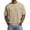Khaki #15, variant on Shirts Mens Crew Neck Short Sleeve Shirts 2026 Summer Lapel Waffle Tops Big and Tall Oversized Textured Vintage T Shirts S