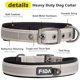 thumbnail image 3 of Collar para perros Fida Heavy Duty, acolchado de neopreno, para razas medianas, 3 of 7