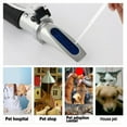 thumbnail image 5 of Refractometer House Pet Dog Cat Urine proportion Protein Serum Plasma Hemoglobin Veterinarians Tools ,Lightweight, 5 of 6