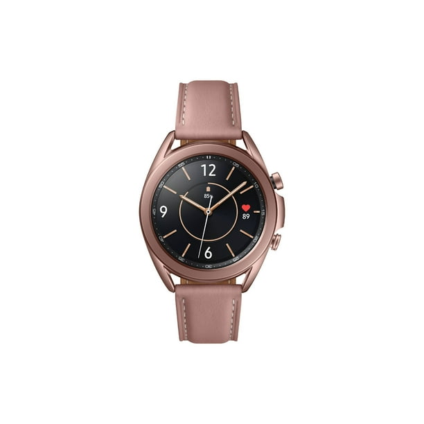Samsung Galaxy Watch 3 41mm Mystic Bronze Bt Sm R850nzdaxar Walmart Com