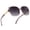 A1 Gradient Purple Frame Gray to Purple Lens, variant on Women's Oversized Sunglasses Retro Polarized Sun Glasses with UV Protection for Women