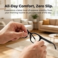 thumbnail image 5 of Eyeglass Nose Pads,Premium Anti-Slip Silicone Nose Pads for Glasses,Soft,Ultra-Thin Design,Invisible on Any Frame.Ergonomic Teardrop Shape Holds Firm All Day on Glasses and Sunglasses, 5 of 8