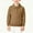 Khaki, variant on OGLCCG Boys Long Sleeve Sweaters Spring Fall V Neck Button Collar Pullovers Kids Solid Color Classic School Uniform Shirt 2-10 Years