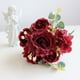 thumbnail image 1 of Ramo de peonías de seda artificial para decoración nupcial 30CM, 1 of 5
