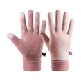 thumbnail image 2 of Guantes cálidos de invierno, antideslizantes, para esquiar, correr, patinar y deportes al aire libre Las mujeres se deslizan, 2 of 8
