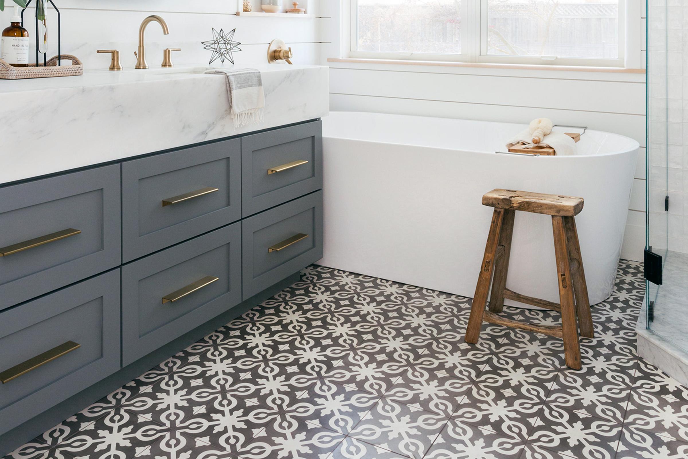Remy 8-in x 8-in Pattern Field Tile in Soffia 5.28sf per box