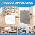 thumbnail image 3 of Pleatedfold P110-3545 35 Humidifier Vapor Water Panel Filter Pad Replacement Compatible with Wick HUMCASBP2312 HUMCASBP2412 HUMCC, 3 of 7