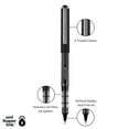 thumbnail image 3 of uniball Vision Rollerball Pens, Micro Point (0.5mm), Black Ink, 12 Count, 3 of 6