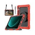 thumbnail image 1 of Case for Samsung Galaxy Tab S9 11 inch 2023 / S9 FE 10.9 Inch Protective Cover with Screen Protector Pen Holder Hand/Shoulder Strap Stylus Pen Stylus Pen, 1 of 7
