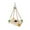 Multicolor, variant on Bird Feeders for Outdoors Hanging - Wooden Bird Feeder, Cardinal Bird Feeder, Wooden Bird Feeder with Suet Holder for Outside, Wild, Outdoors Hanging Pole Hummingbird Feeders for Outdoors