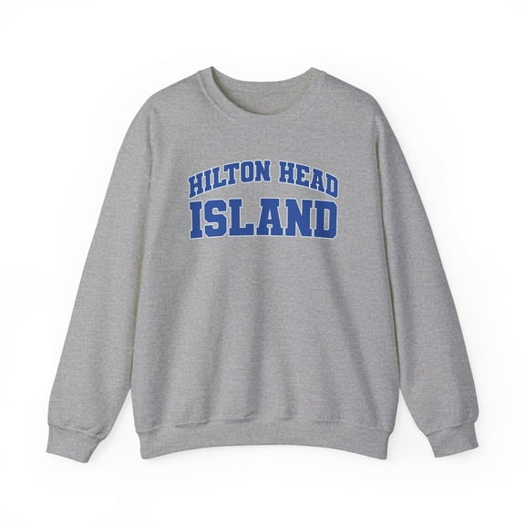 Hilton Head Island Sweatshirt Gifts Crew Neck Shirt Long Sleeve Unisex