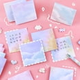 thumbnail image 4 of 50sheets Colorful Starry Sky Sticker Paper Notes Posted It Sticky Note Pads Notepads Posits Stationery Office Message Stickers, 4 of 6