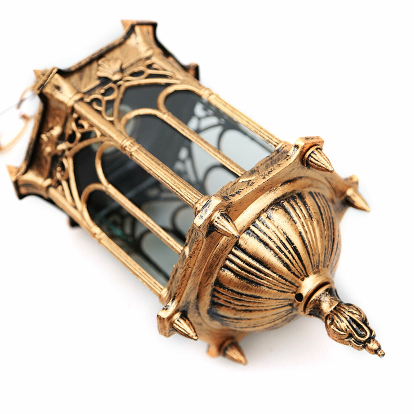Miumaeov Vintage Ceiling Light Outdoor Yard Exterior Wall Lantern Pendant Lighting Fixture Hanging Lamp Waterproof