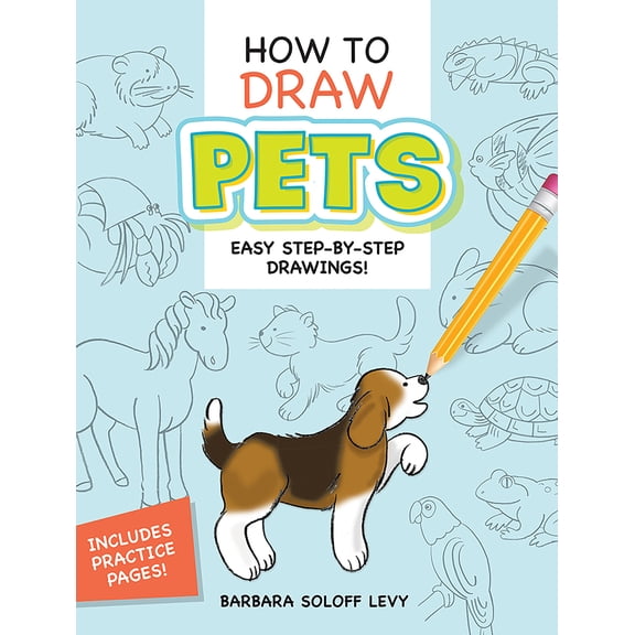 Pre-Owned How to Draw Pets: Easy Step-By-Step Drawings! (Paperback) 0486447103 9780486447100