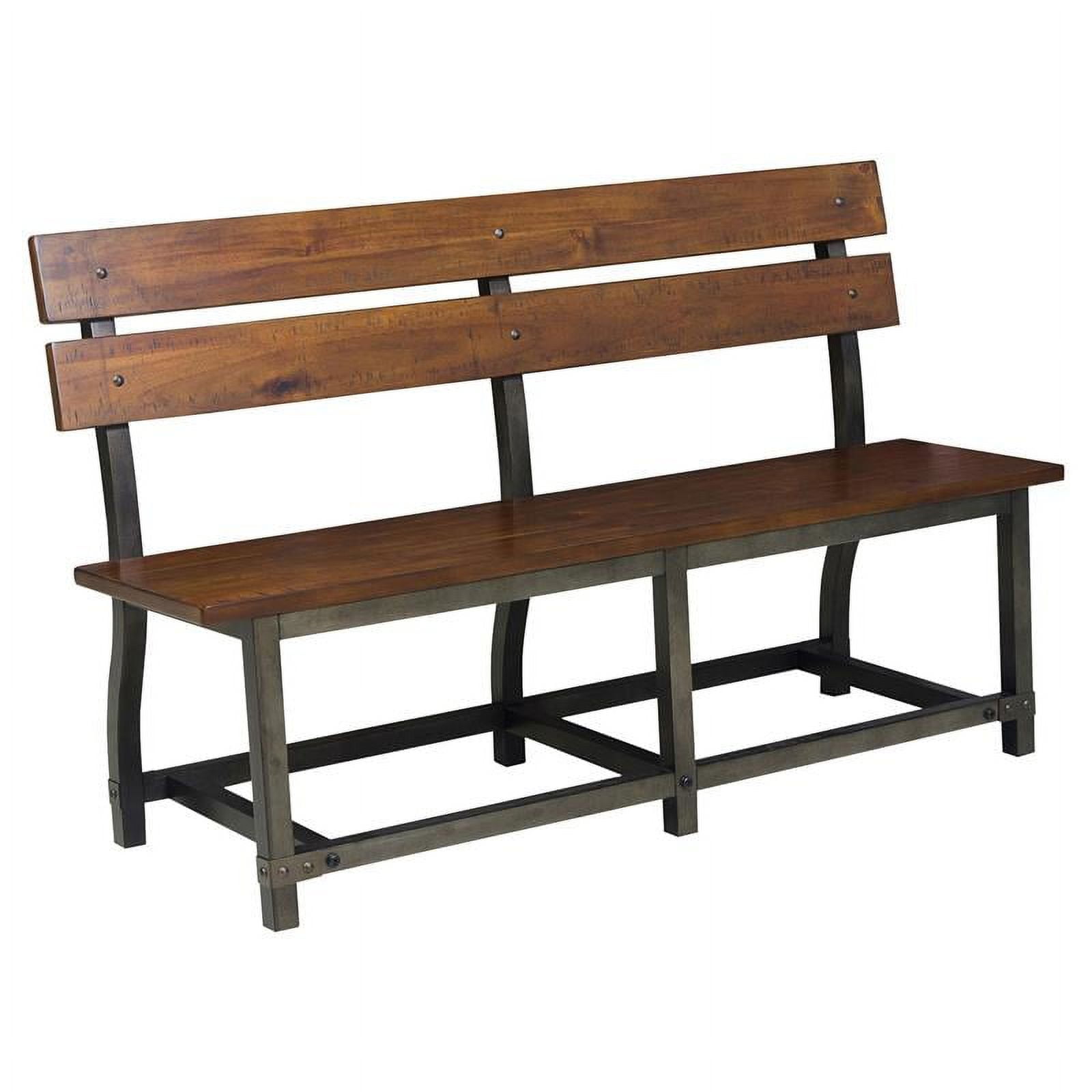 Long dining best sale bench with back