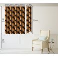 thumbnail image 5 of Ambesonne Panter Peel & Stick Wallpaper for Home, Cheetah Walking Towards Art, 13"x72", Apricot Black Off White, 5 of 5