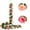 Pink, variant on Artificial Two-Tone Rose Vine Garland Faux Hanging Flower Strands UV Resistant Fake Floral Vines for Home Wedding Garden Wall Decor Pink