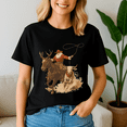 thumbnail image 2 of Cowboy Santa Christmas, Funny Christmas TShirt, Santa Shirt, Vintage Holiday Tee, Merry Xmas Gift, Family Holiday Outfits, 2 of 5