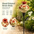 thumbnail image 4 of Vintage Hummingbird Feeder Garden Stake - Resin Outdoor Bird Feeder for Patio Balcony Yard, Weather Resistant Decor for Borders and Large Planters, 4 of 8