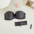 thumbnail image 6 of IROINNID Women's Beauty Back Smoothing Strapless Bra, Wireless Bra,Summer Soild Color Lightly Lined Cups, 6 of 9