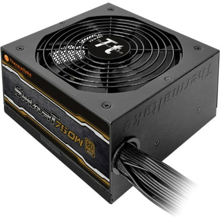 Thermaltake Smart 750W 80+ Bronze 12V ATX Computer Desktop PC Power Supply -