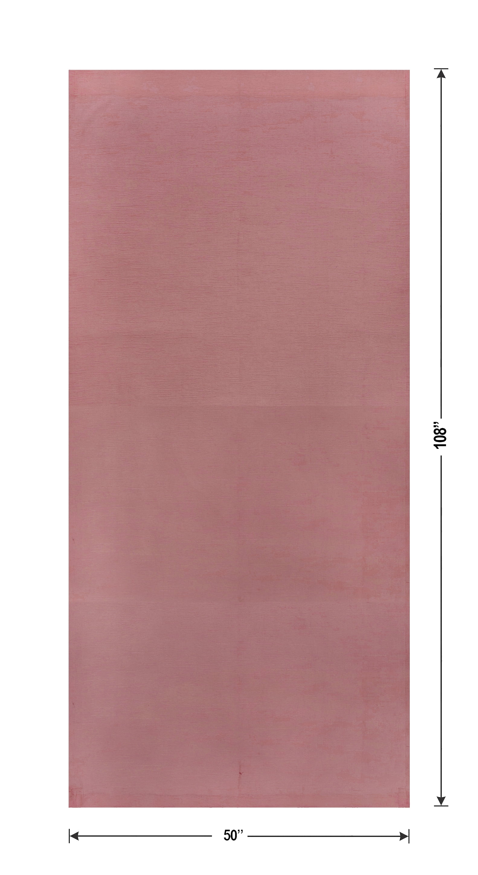 Better Homes & Gardens Textured Chenille Light-Filtering Single Curtain Panel, Violet Gem, 50 in W x 108 in L