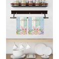 thumbnail image 3 of Easter Kitchen Dish Towels for Drying Dishes Set of 4, Spring Rabbit Ear Eggs Floral Butterfly Wooden Waffle Weave Microfiber Hand Tea Bathroom Towels Quick Dry & Absorbent Towel 15.7x23.6, 3 of 7
