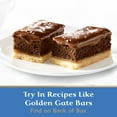 thumbnail image 6 of GHIRARDELLI Salted Caramel Premium Brownie Mix, a Premium Baking Mix, Includes Salted Caramel Sauce, 16 oz Box, 6 of 12
