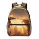 thumbnail image 1 of Balery Castle Cool Fire Dragon Mochila Escolar Impresa, Mochila Ligera para Viajes Casual, Mochila Duradera y Cómoda Multifuncional, Mochila para Laptop-One Size, 1 of 5