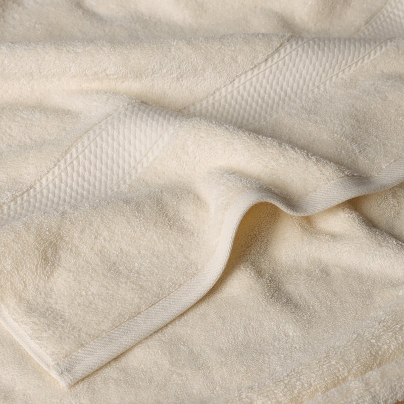 Superior Hymnia Egyptian Cotton 6-Piece Towel Set, Cream