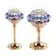 thumbnail image 1 of Paquete de 2 candelabros de pilar, candelabros votivos para de boda, candelabros para velas de té, adornos decorativos 8x8x21cm 8x8x16cm, 1 of 9