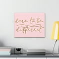 thumbnail image 3 of Inspirational Wall Art  Dare To Be Different Motivation Wall Decor for Home Office Gym Inspiring Success Quote Print Ready t Unframed, 3 of 17
