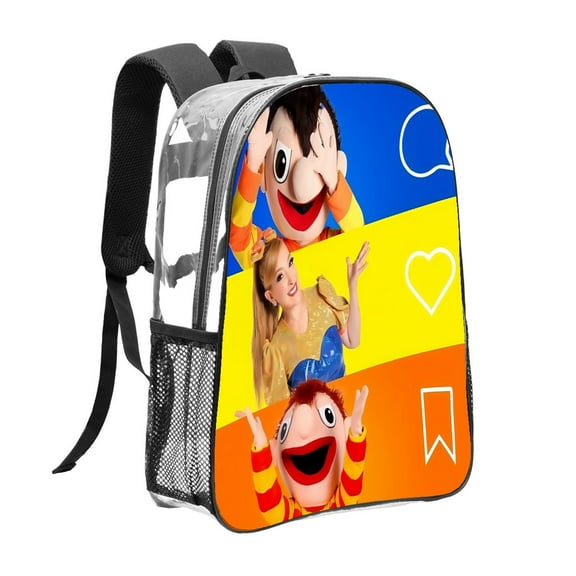 Clear Backpack for Bely y Beto Heavy Duty for School Work Men Women Transparent backpack Bookbag Stadium Approved See Through Backpack