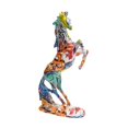 thumbnail image 2 of jifeng Statue de Cheval Colorée Ornement de Table pour Manteau de Cheminée, Bibliothèques, Café Moderne A, 2 of 9